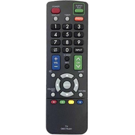 Remote Control, for SHARP GB217WJN1 TV/LED/LCD Remote Control Replacement GB217WJSA GB215WJSA (1/5)