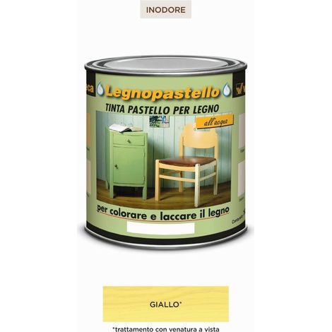 LEGNOPASTELLO TINTA ML 250 GIALLO - VELECA (1/2)