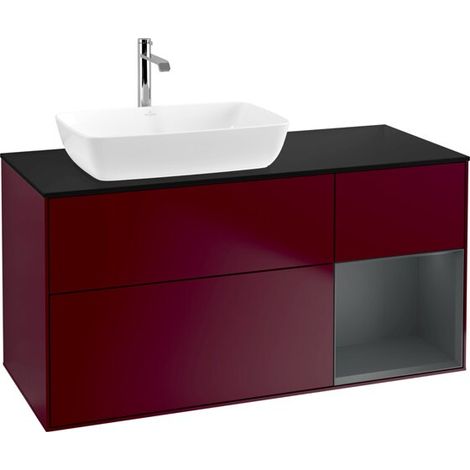 Villeroy & Boch F812HGHB Meuble sous-lavabo Finion F81 (1/2)