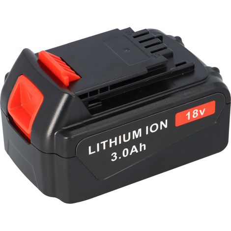vhbw Akku kompatibel mit Black & Decker BDCCS18  BDCDC18K, BDCCF18, ASD, BDCDD186K, BDCDD18N, ASL, BD Werkzeug (3000 mAh, Li-Ion, 18 V) (1/5)