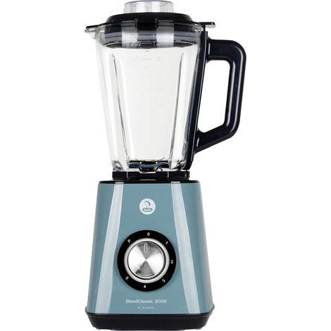 Mixeur Blender 2000W, Blender Smoothie Bol en Verre, Grande Capacité 1.5L, Mixer pour Jus Soupe et Smoothies, Moteur 100% Cuivre 5 Vitesses, Lames en Titane, Securité EK1 (1/5)