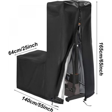 Housse imperméable pour Machine elliptique, Housse pour vélo elliptique, bâche complète Oxford 420d, Housse de vélo elliptique, Protection pour vélo elliptique, Housse de vélo d'exercice avec Co