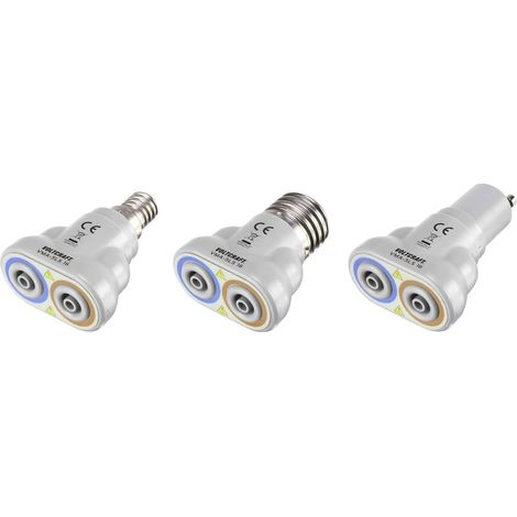 VOLTCRAFT VMA-5LS 16 Adattatore per misurazioni - Grigio scuro, Grigio chiaro (1/5)