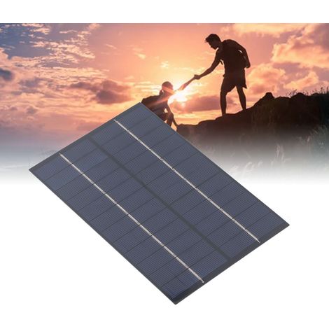 Mini Solar Panel 9V 4.2W Polysilicon Pet Laminate Cell Charger 200x130MMM polycristallin (1/5)