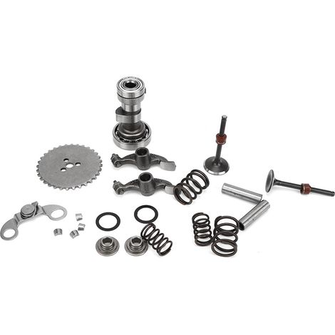 Kit de cames et arbre à cames pour moteur YX140 1P56FMJ 140cc, compatible pit bike trail dirt, remplacement performance, jeu complet (1/5)
