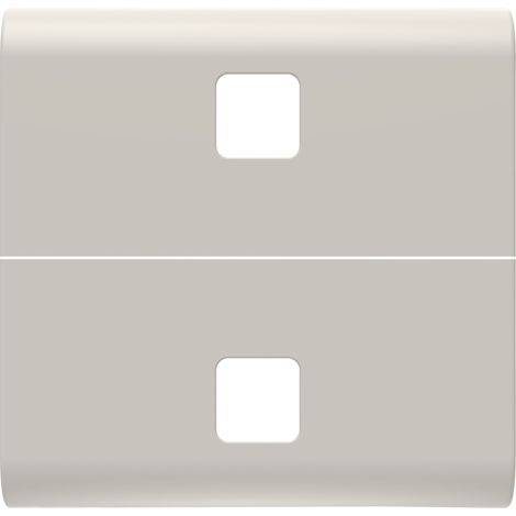 TOUCHE INTER. AXIAL 2 LENTILLES 2P BEIGE GEWISS GW13554S