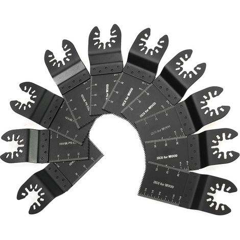 10pcs Power Tool Accessories Blade,Ikodm 10pcs Universal Treasure Saw Blade Set (1/5)