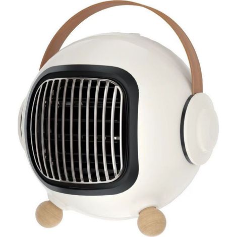 Fan Heater, 800W Portable Heater with 3 Adjustable Modes, Fast Heating, Overheat and Tilt Protection, Safe and Portable, Energy Saving, for Bedroom, Office (1/4)