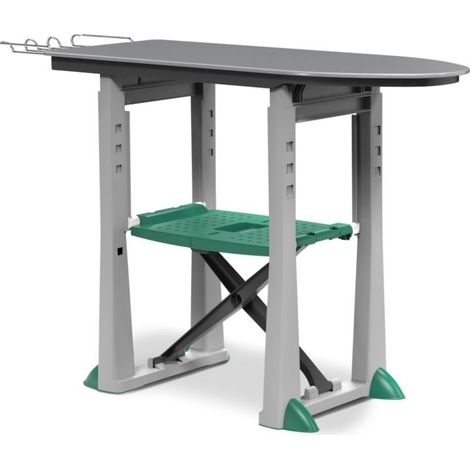 Tavolo Asse da Stiro Trend Bama Grigio/Verde (1/2)