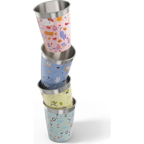 SIGG Kindertrinkbecher Daydream 4er Set