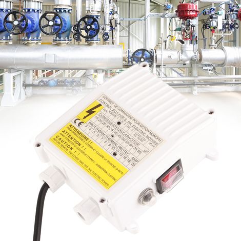 Pompe submersible en acier inoxydable pour puits profonds, boîtier de commande externe, pompe à eau domestique, pompe de pompage, condensateur, accessoires, boîtier de commande, 1100 W, norme européen (1/5)