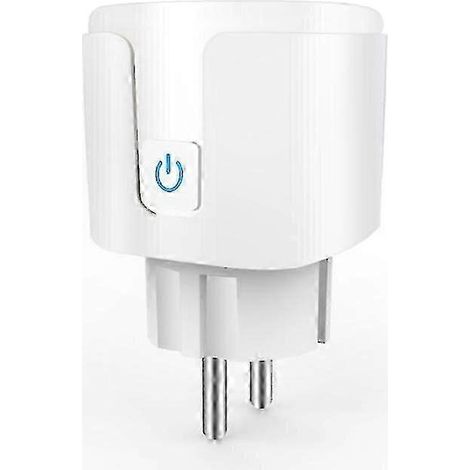 Smart Plug EU Standard 20A WiFi Socket with Energy Monitoring Timer and Voice Control Compatibility (1/5)