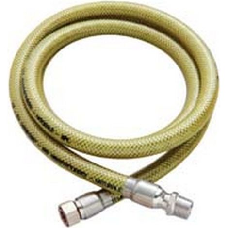 Tubo Gas Flessibile In Acciaio Inox Con Guaina Mf - cm.100