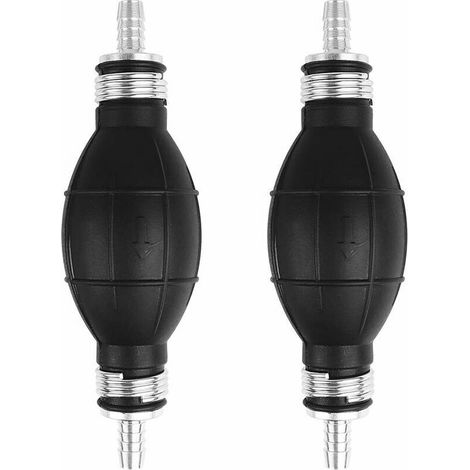8mm Poire d'Amorçage Carburant Auto Bateau, Pompe à Main pour Transférer le Gaz Carburant Diesel Eau Liquide Automobile Jardin Pompe,Fonepro (1/5)