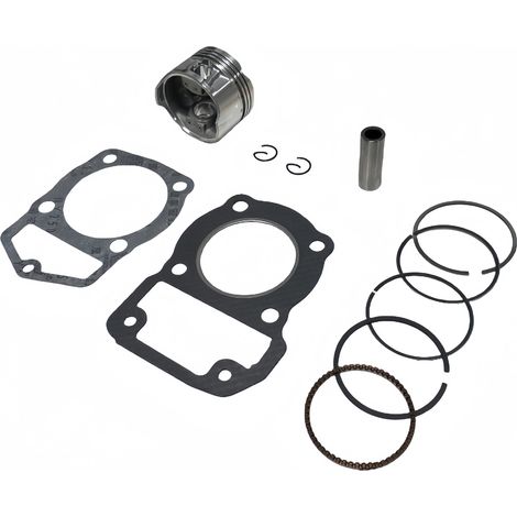 Piston parts for VF125 motorcycles, compatible with Daelim VF125, VT125 and KPH125, cylinder bore 56.5 mm--DTEKGAZ