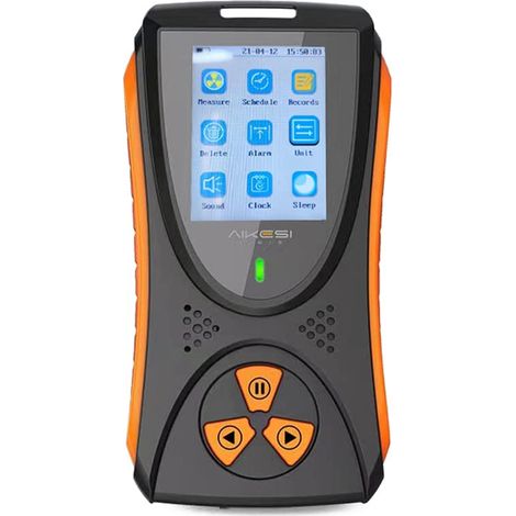 Dosimètre HFS10 – détecteur rayonnement X γ – moniteur nucléaire – haute sensibilité – écran couleur TFT2.0 – alarme sonore flash