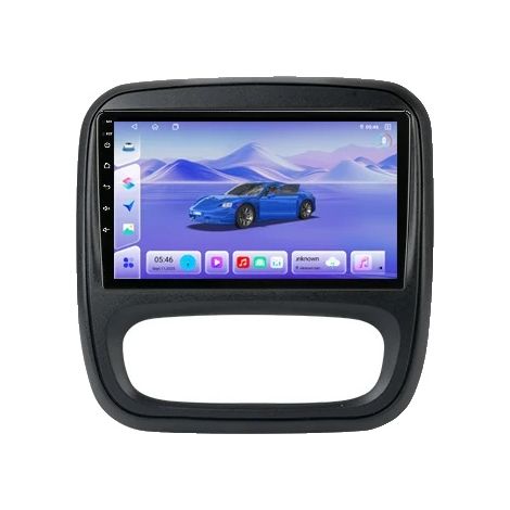 Autoradio, display, funzionalità touchscreen, compatibile con Renault Trafic 3 2014-2021 e Opel Vivaro B 2014-2018, GPS, 6GB + 128GB, telecamera AHD (1/2)