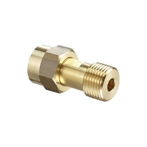 Buderus Übergangsstück 1/2", Messing, drehbare Überwurfmutter