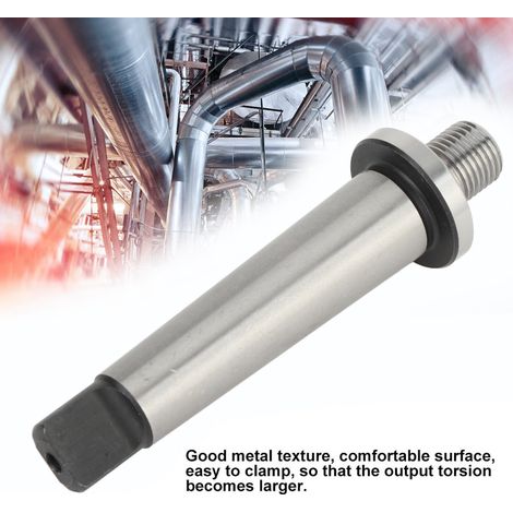 Adaptateur mandrin perceuse acier manganèse cône Morse MT2 filetage 1/2-20 20mm type UK pour outil d'alésage 1 pièce (1/5)