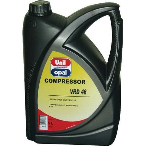 Unil-Opal Aceite Lubricante 5 Litros ISO 46 para Compresores