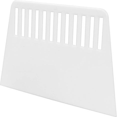 Couteau à mastic en plastique, grattoir de 7 pouces, outil de lissage flexible pour la peinture, le papier peint, les pare-brise, les cloisons sèches, les décalcomanies, les patchs (1/3)