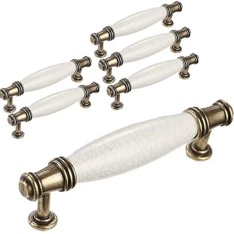 Lot de 6 poignées de porte de meuble de cuisine (96 mm) (1/4)