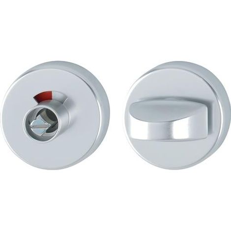 Par  de  rosetas  para  llaves  42KVS  Alu.F1/placa  de  base  color  natural  9mm  RWSK/OL  rd.HOPPE
