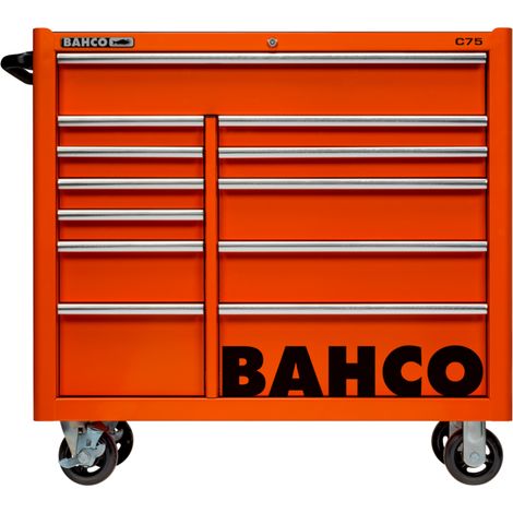 CARRO CLASSIC 40 12 CAJONES NARANJA - BAHCO
