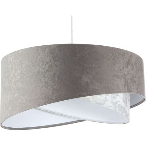 Suspension galaxy asymetric - Gris foncé, gris clair, blanc (1/5)