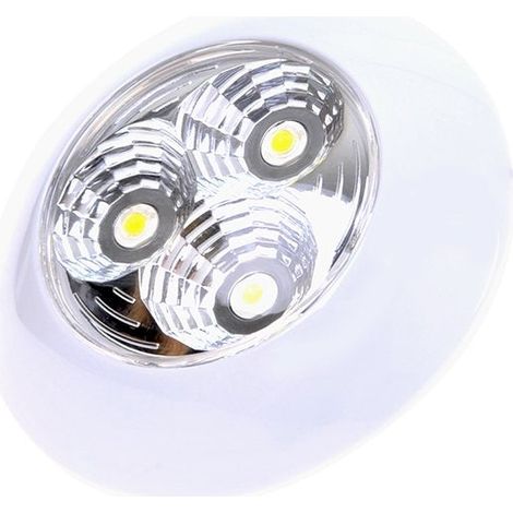 Plafonieraapparecchio da superficie 3 led 12v 290lm 95x25mm (1/5)