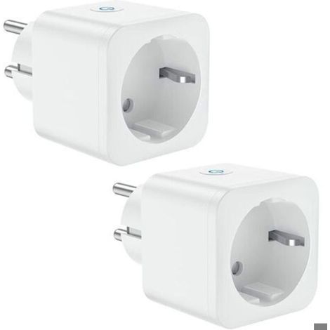 Prise connectée WiFi 16A 3300W – compatible Alexa – 2 pack (1/5)
