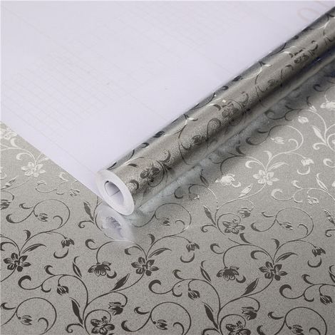 Papier Peint Marbre Papier Adhesif Pour, Meuble Porte Armoire Cuisine Sticker,Vinyle Film Autocollant Imperméable 60x500 CM Type Q