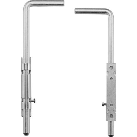 SOTECH Torfeststeller Stahl verzinkt Länge 320 mm, 2 Stück