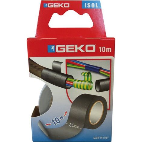 Isolierband 15mmx10m Grau - Geko