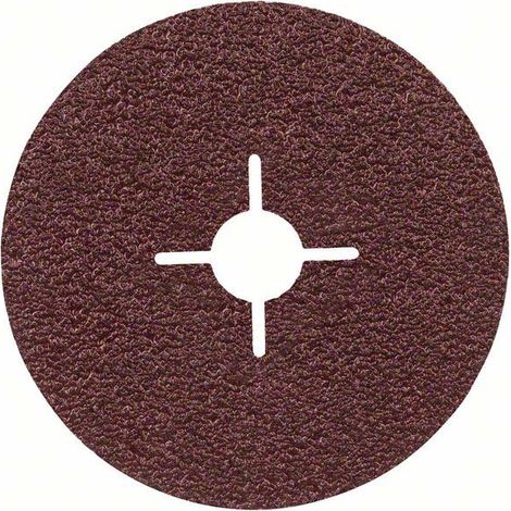 Bosch 50x Fiberschleifscheibe Expert for Metal Korund 125 mm 22 mm 24 - 2608605474 (1/4)