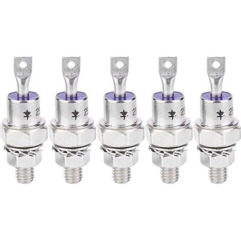 Una coppia di diodi raddrizzatori 25HFR120/25HF120, raddrizzatori a base di ferro, per la carica inversa e la conversione di tensione della batteria, 25A 1200V. (1/5)