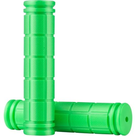 MINKUROW - Puños Para Bicicleta, Cómodos Manillares De Goma Suave, Antideslizantes, A Prueba De Golpes, Para Bicicletas, Scooter, Mtb, Bicicleta De Montaña, Bicicleta De Carreras, Silla De Ruedas, Tri (1/5)