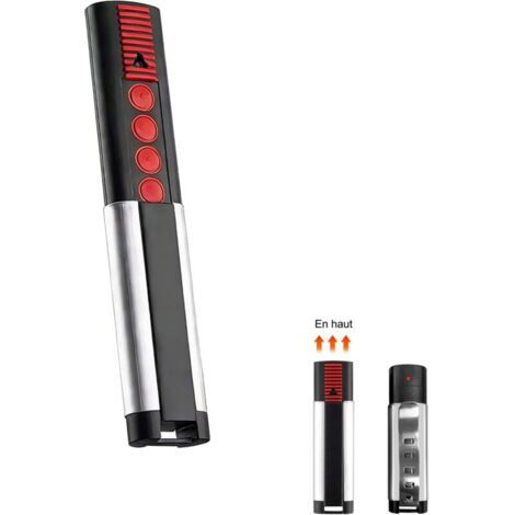 Lot de 1 868MHz Telecommande Portail, Telecommande Porte de Garage tible avec Telecommande 4020 TX03-868-4, 4026 TX03-868-2, 4020V000, 4026V000, Bip Portail Porte De Garage, 4 Canaux (1/4)