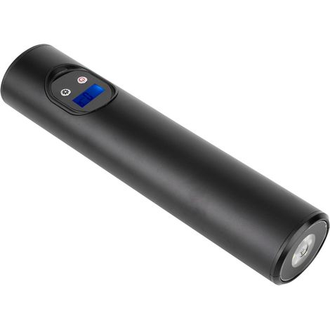 12V Handluftpumpe 150PIS Digitaler Reifenfüller für Auto, Fahrrad, Motorrad, Schwarz (1/5)