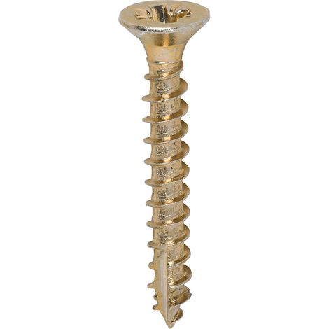 TIMCO Classic Multi-Purpose Countersunk Gold Woodscrews - 3.5 x 25