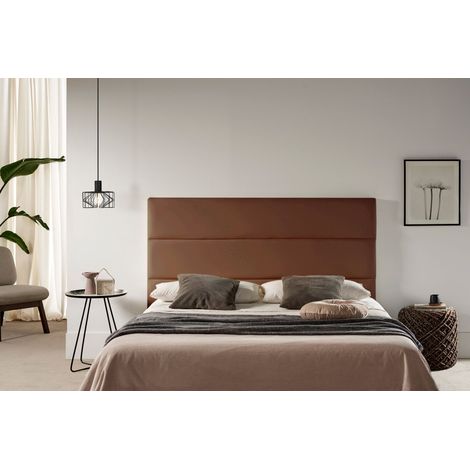 Cabecero Tapizado GENOVA Polipiel 130x120x8 cm - Moonia (1/5)