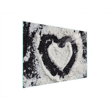 TAGLIERE IN VETRO 40x30 CUORE (1/5)