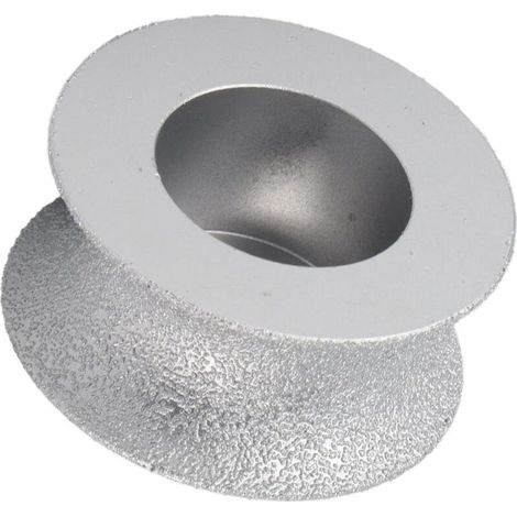 Meules d'angle abrasives en diamant brasé concaves, 20 mm, pour meulage humide – lot de 1 (1/5)