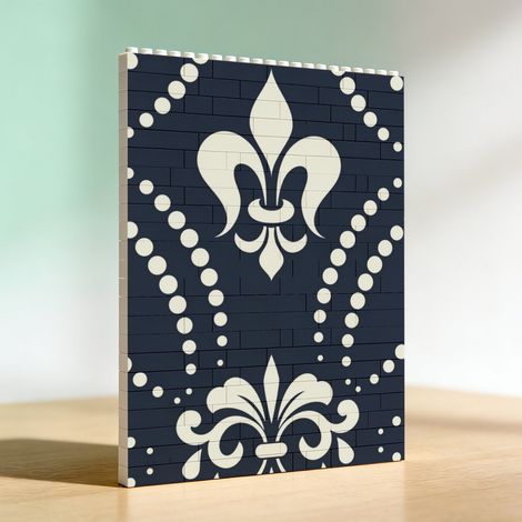 Cadre romantique en briques à faire soi‑même pour adultes, idée de cadeau d’anniversaire (1/5)
