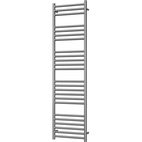 Aston - Stainless Steel Heated Towel Rail - H1600mm x W400mm - Straight