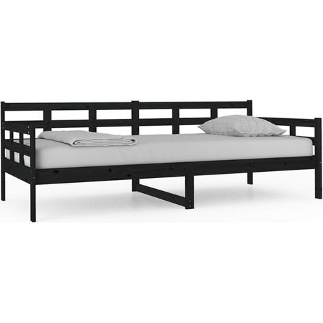 Maison Exclusive - Sofá cama sin colchón madera maciza de pino ne