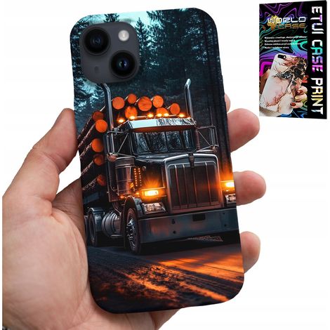 Custodia per iPhone 14 Plus - Cover posteriore con camion TIR (1/5)