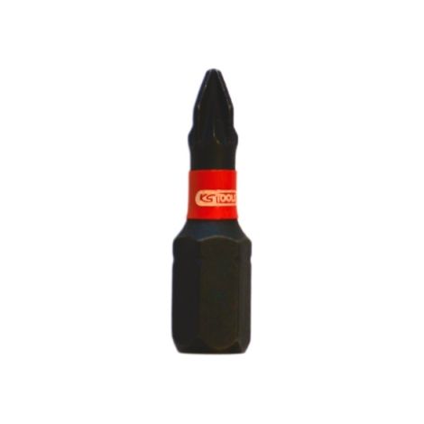 Lot de 3 embouts à chocs 1/4'' carré 3, L.25 mm