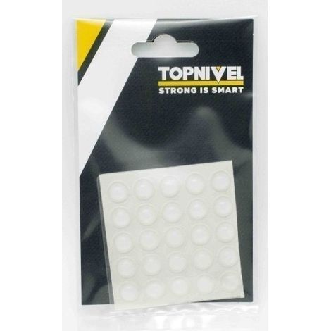 Tope Proteccion Golpes 10X 3Mm Adhesivo Antidesl Tra Nivel 25 Pz