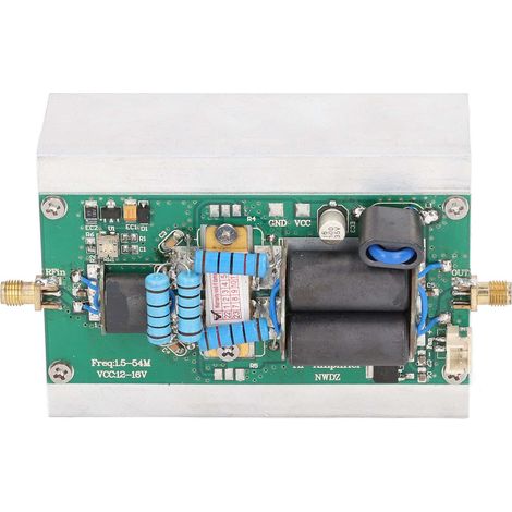 Linearer HF-Leistungsverstärker 1,5–54 MHz SSB-Verstärkerplatine mit geringer Leistung für YAESU FT-817 KX3 CW AM FM Amateurfunkgeräte 100 W (1/5)